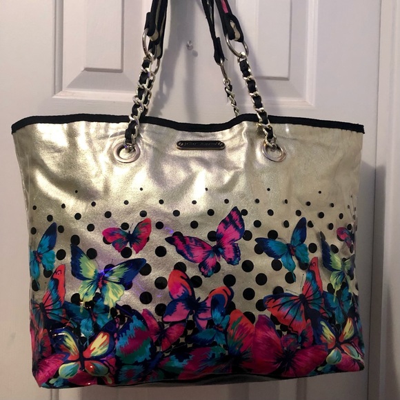 Betsey Johnson Butterfly Tote Y2K rare! - Picture 2 of 10
